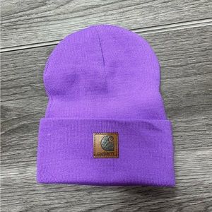 Purple Carhartt Beanie